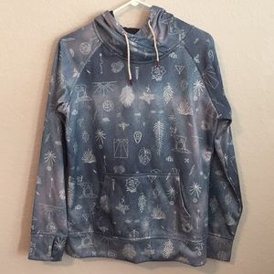 Burton Quartz Boho Graphics Funnel Neck Sweatshirt